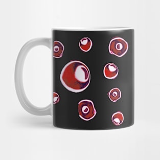 Red spheres Mug